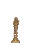 Sacred Deepa Lakshmi Brass Sculpture