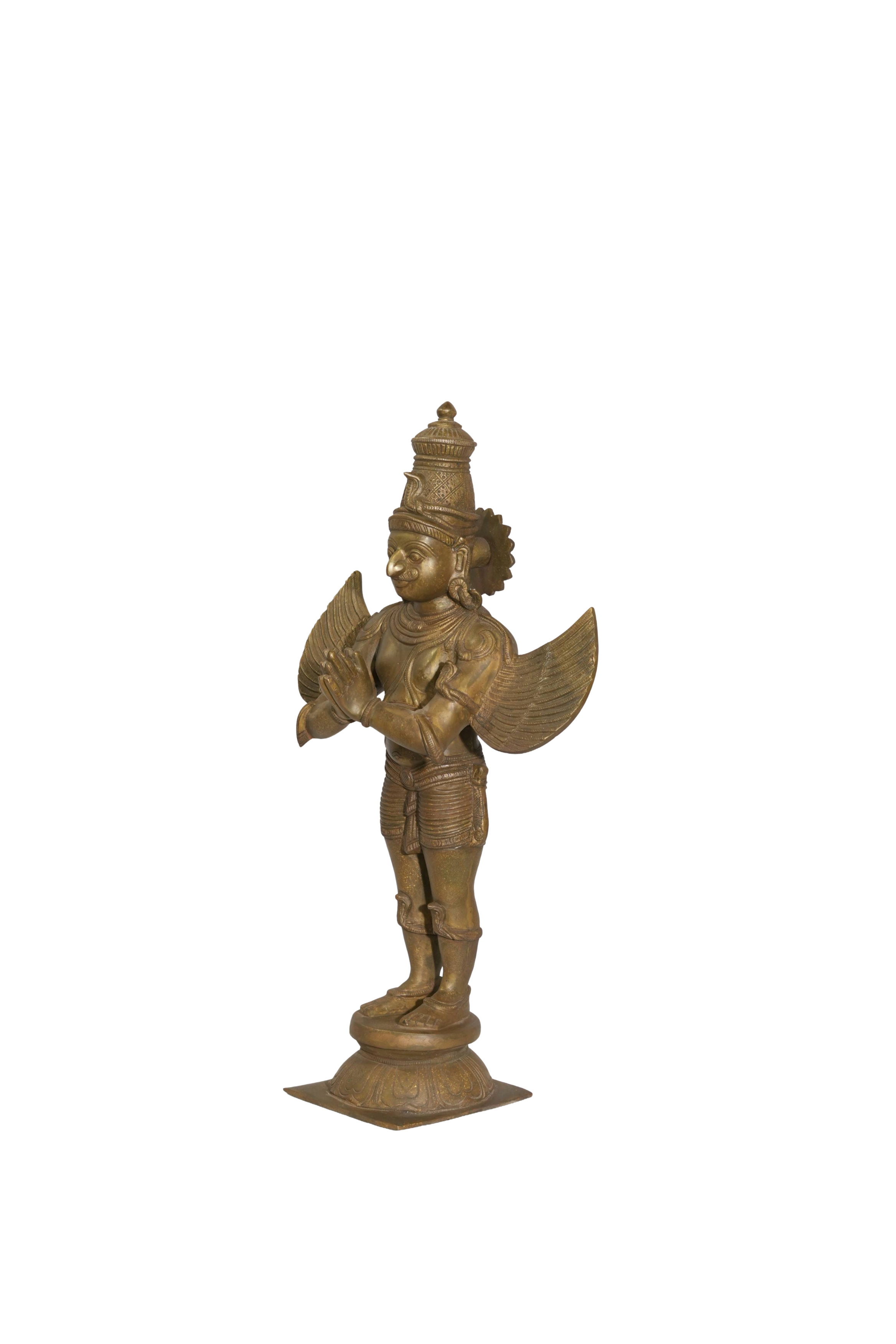 Sacred Garuda Bronze Temple Sculpture