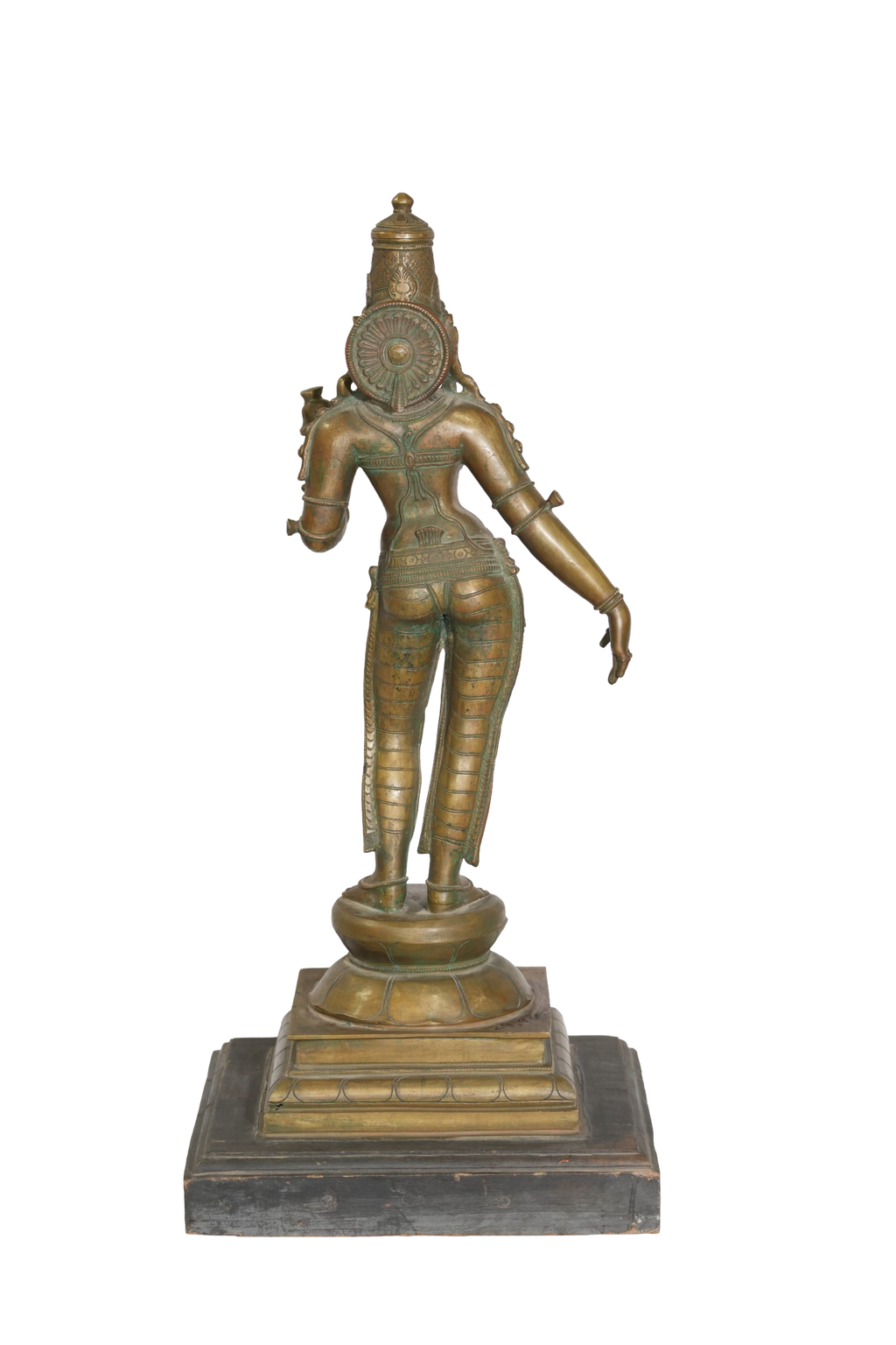 Sacred Goddess Parvati Bronze Sculpture