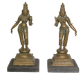 Sacred Goddess Parvati Bronze Sculpture