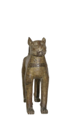 Benin Bronze Leopard Figurine