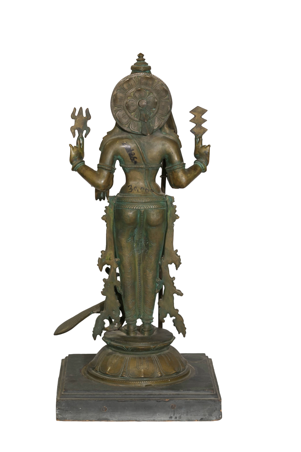 Bronze Kartikeya Divine Warrior Statue