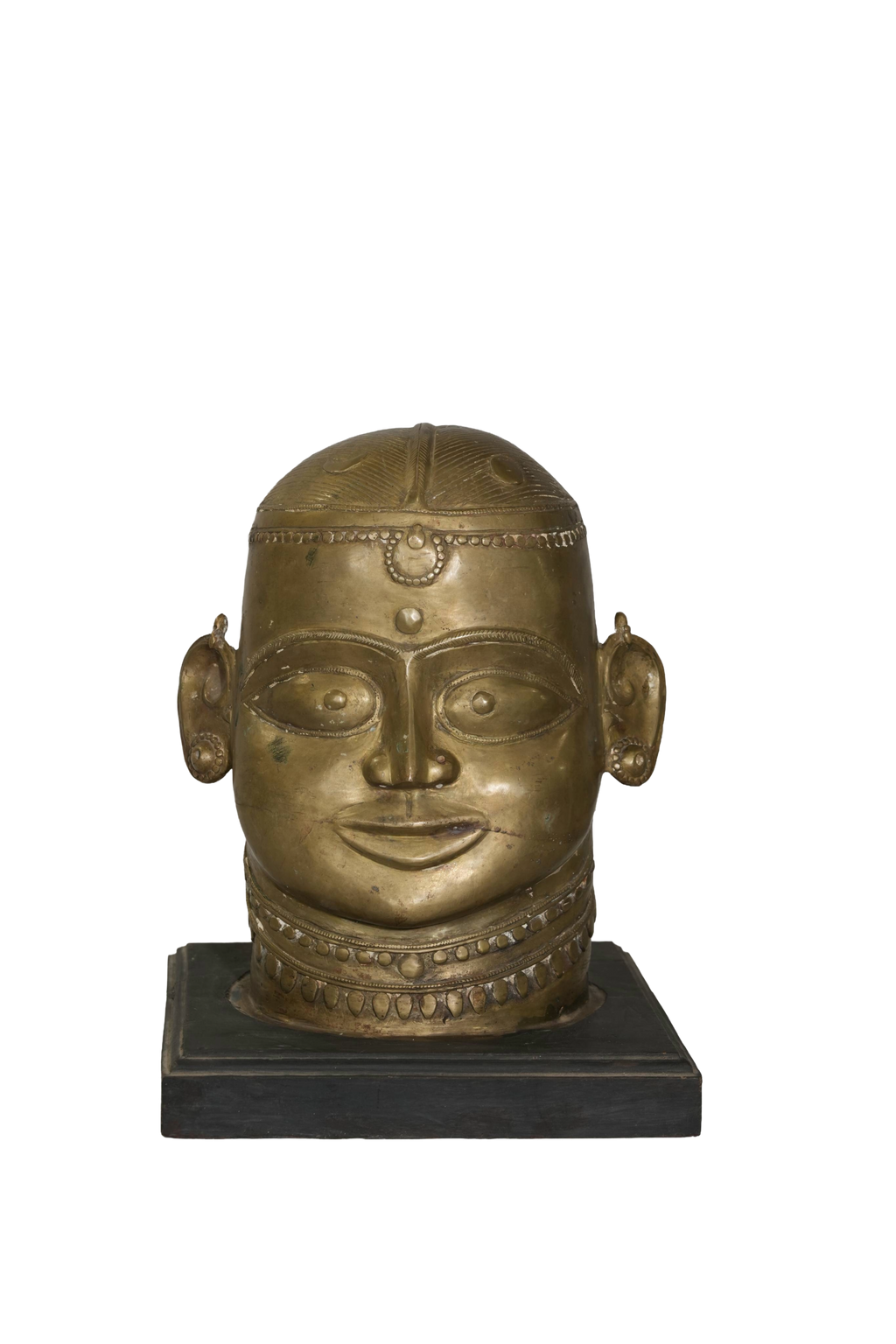 Sacred Goddess Gauri Bronze Head