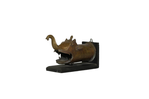 Antique Makara Architectural Water Spout