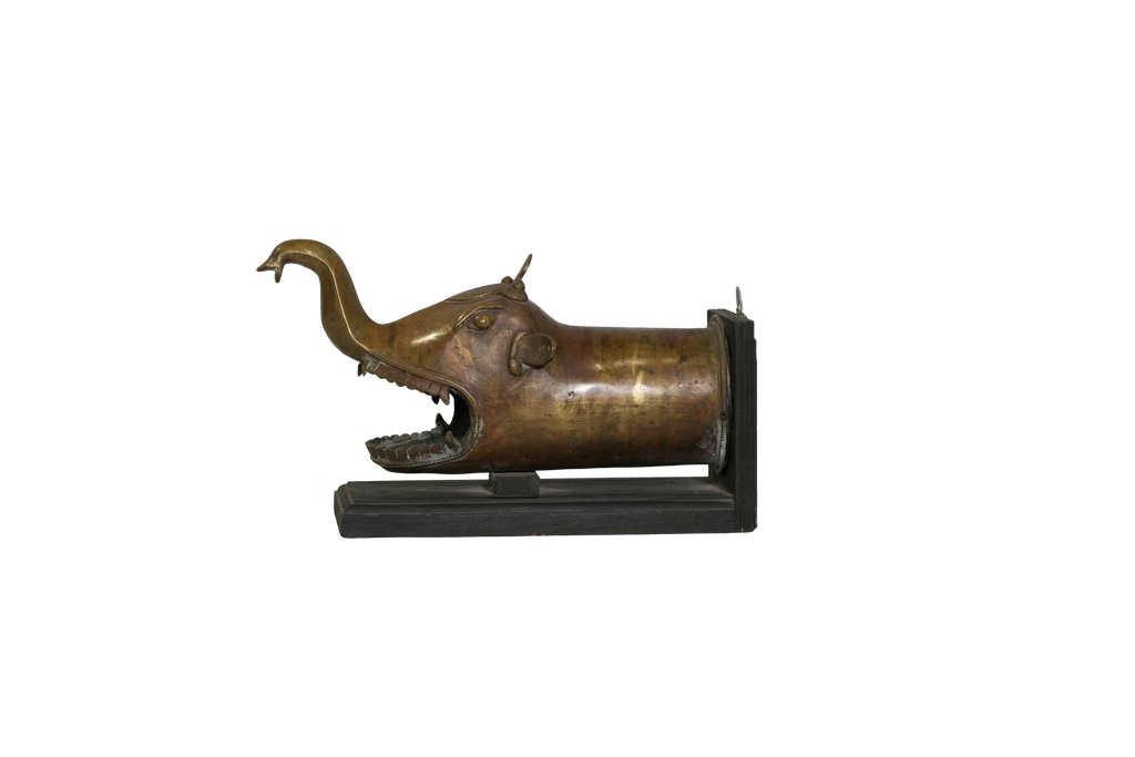 Antique Makara Architectural Water Spout