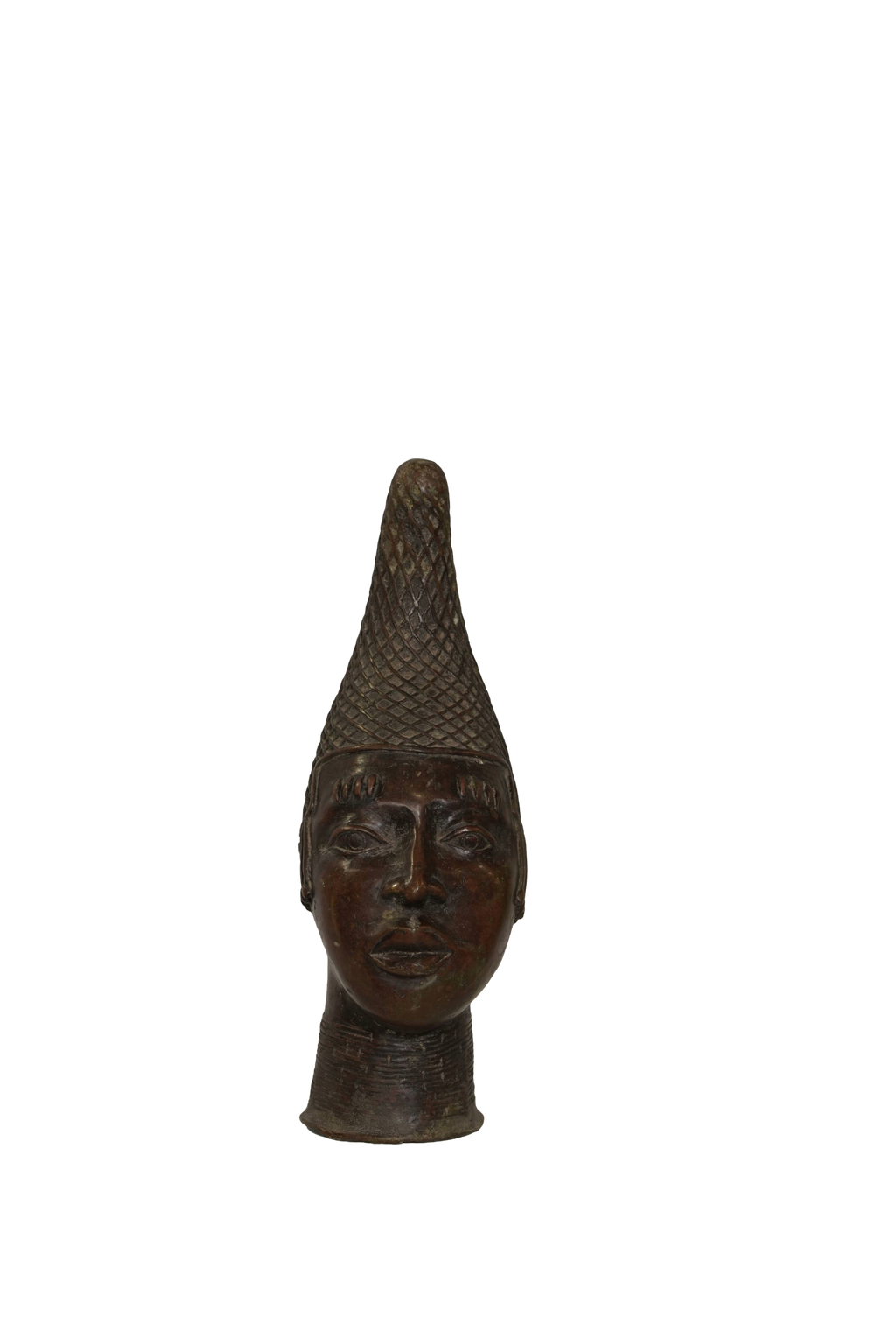 Royal Benin Queen Mother Bronze Head