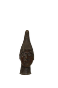 Royal Benin Queen Mother Bronze Head