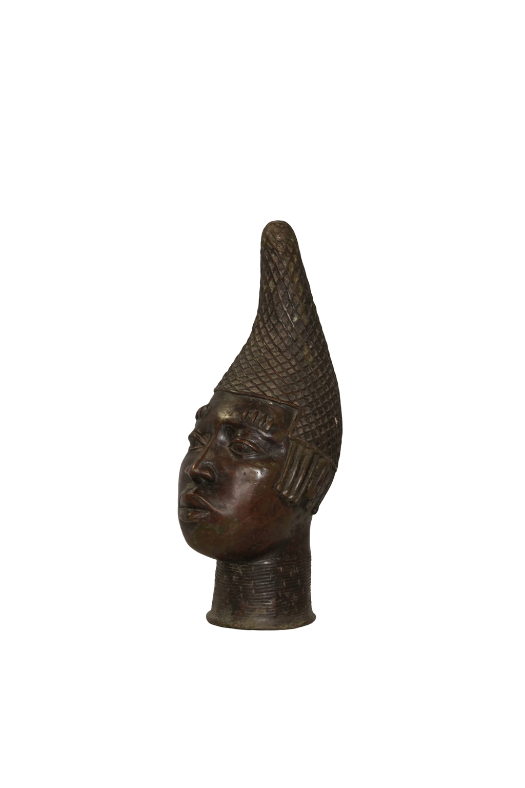 Royal Benin Queen Mother Bronze Head