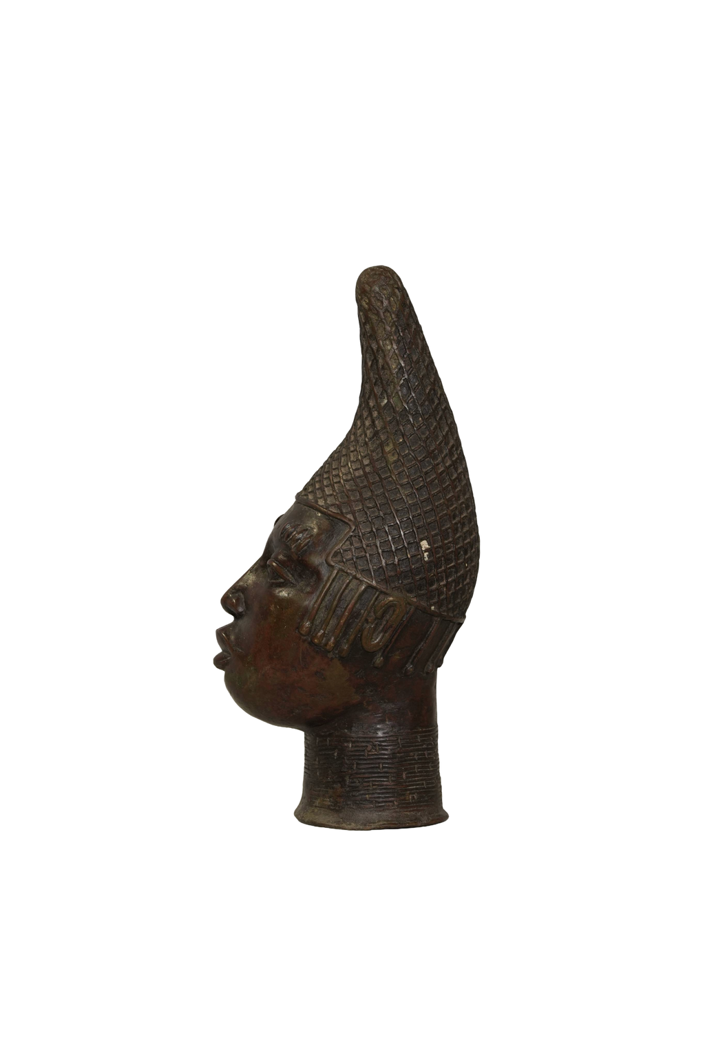 Royal Benin Queen Mother Bronze Head