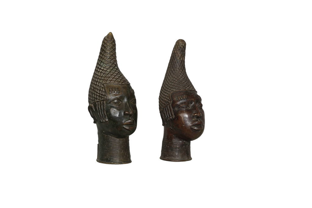 Royal Benin Queen Mother Bronze Head