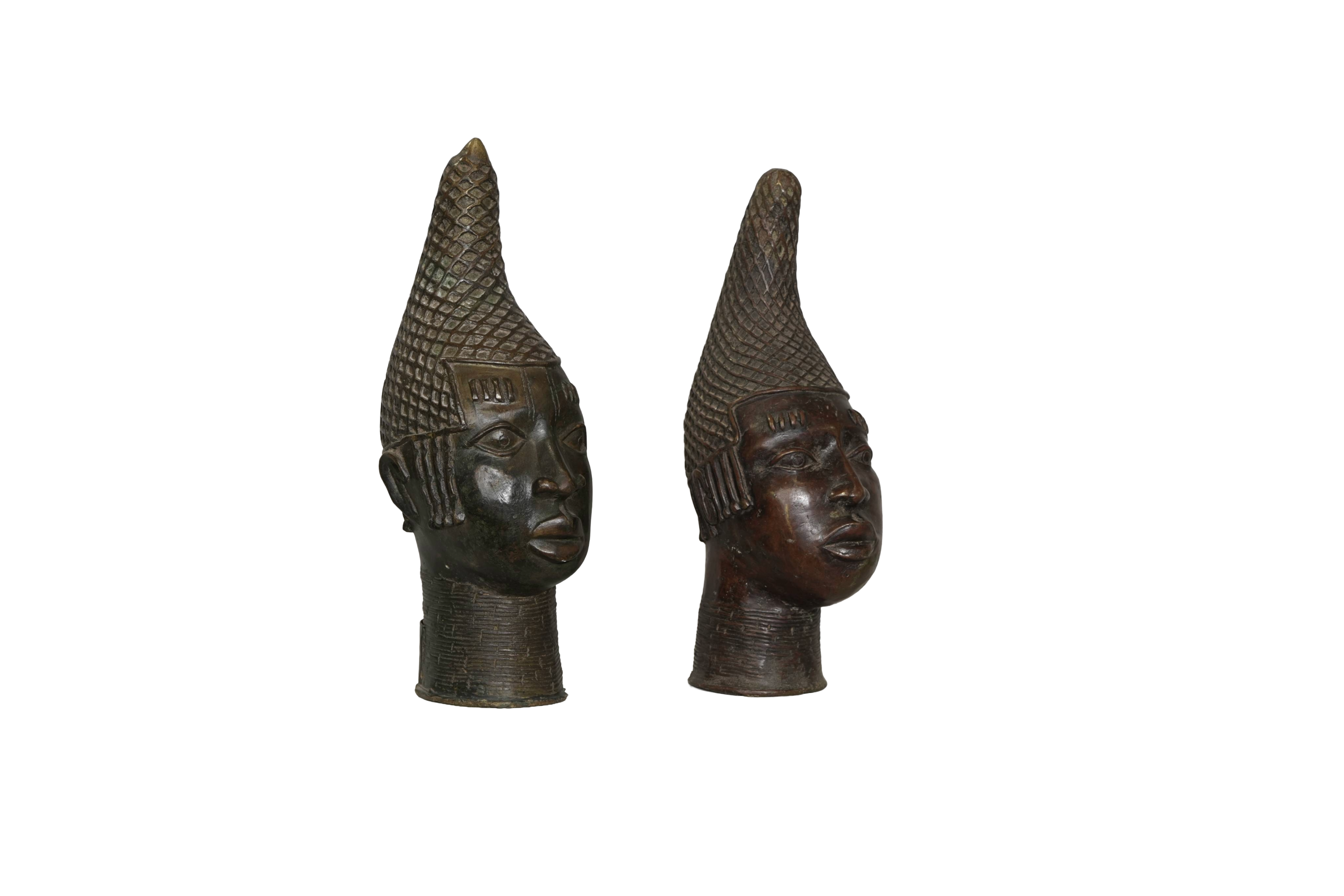 Royal Benin Queen Mother Bronze Head