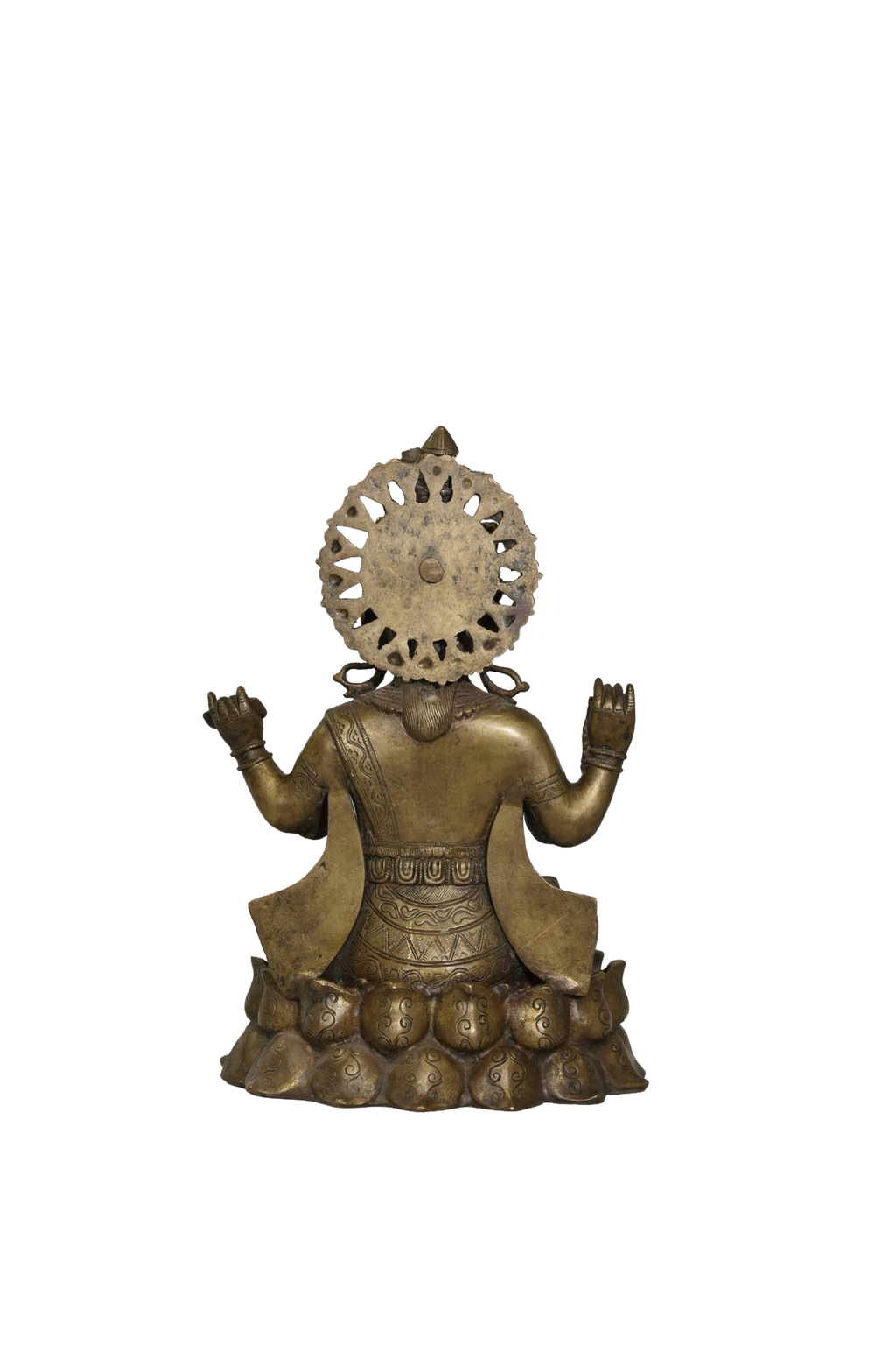 Goddess Lakshmi Brass Statue