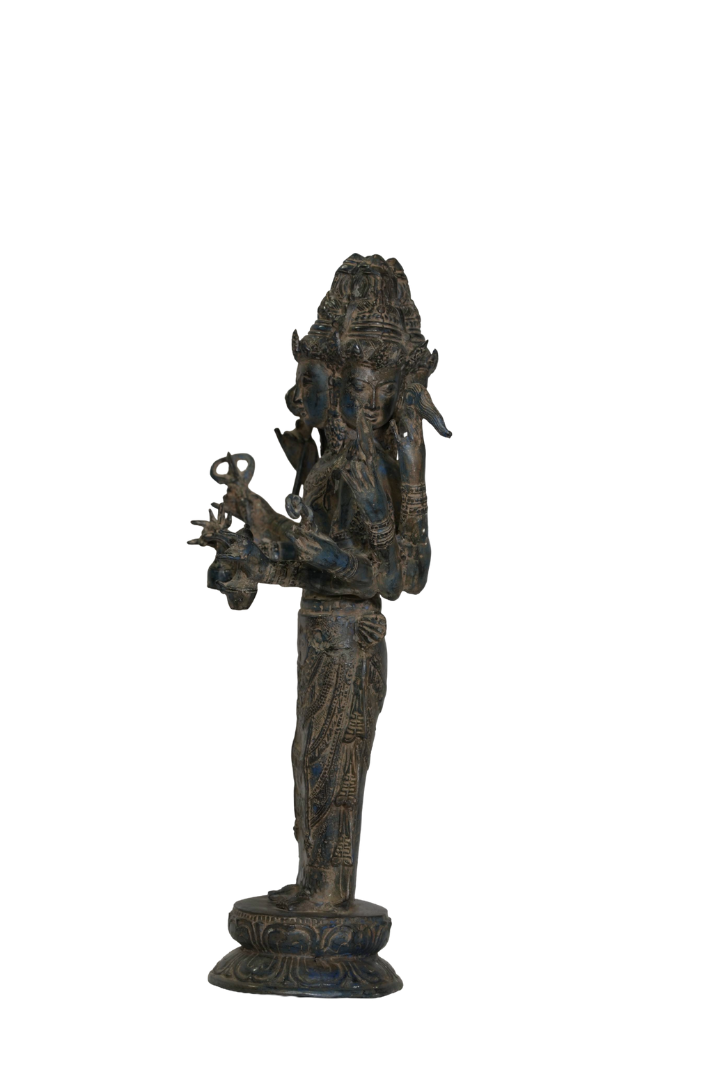 Sacred Lord Brahma Bronze Sculpture