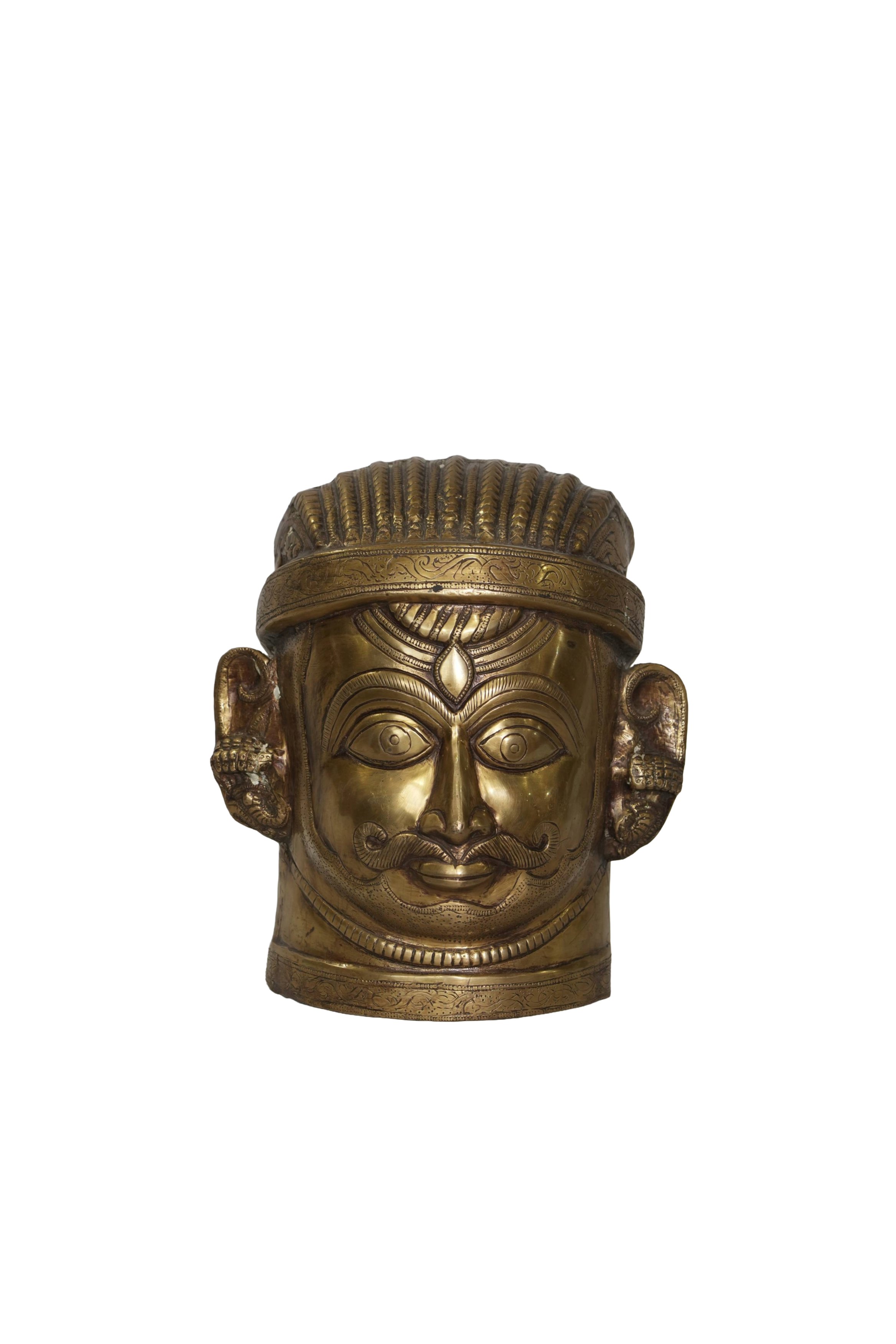 Antique Lord Shiva Mukhlingam Head