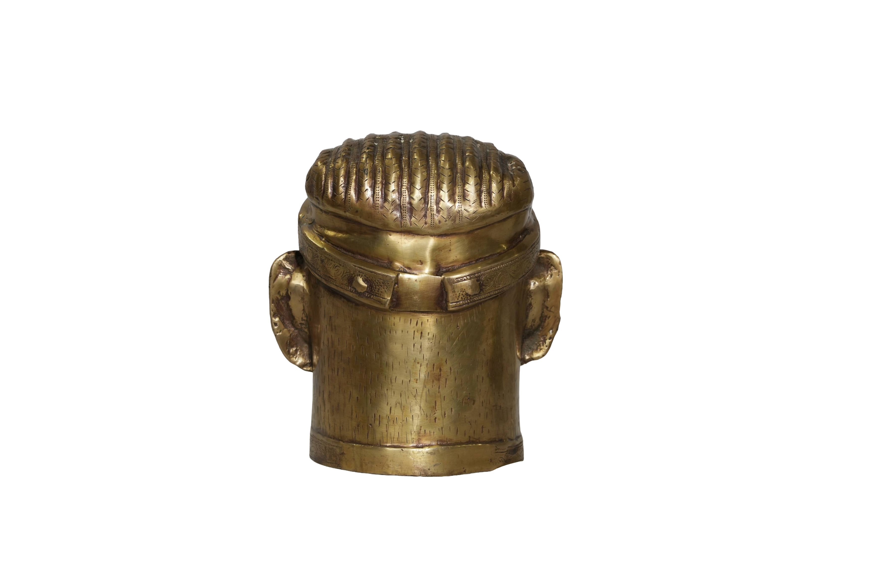Antique Lord Shiva Mukhlingam Head