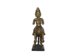 Sacred Khandoba Horseback Bronze Sculpture