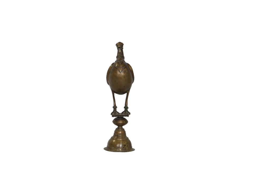 Antique Brass Bird Decorative Finial