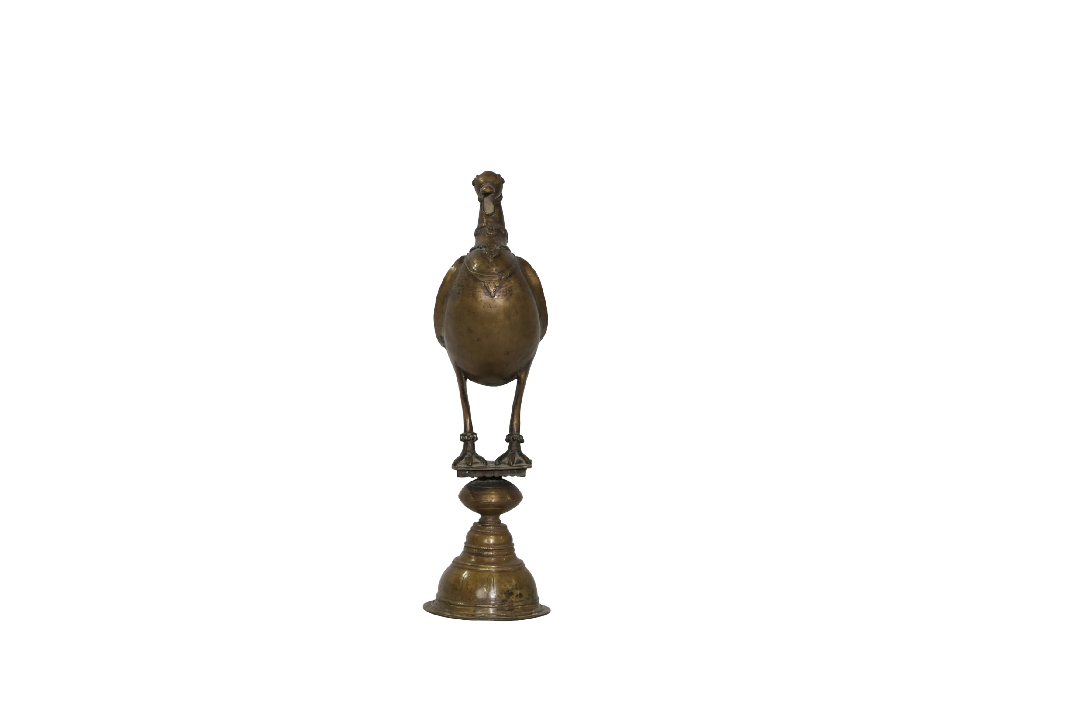 Antique Brass Bird Decorative Finial