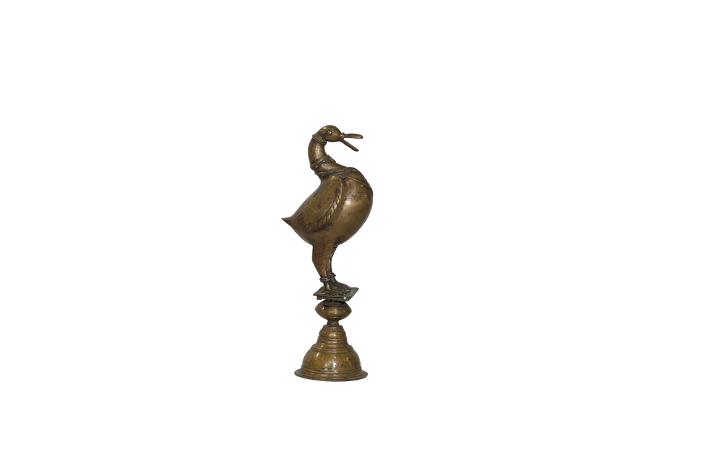Antique Brass Bird Decorative Finial