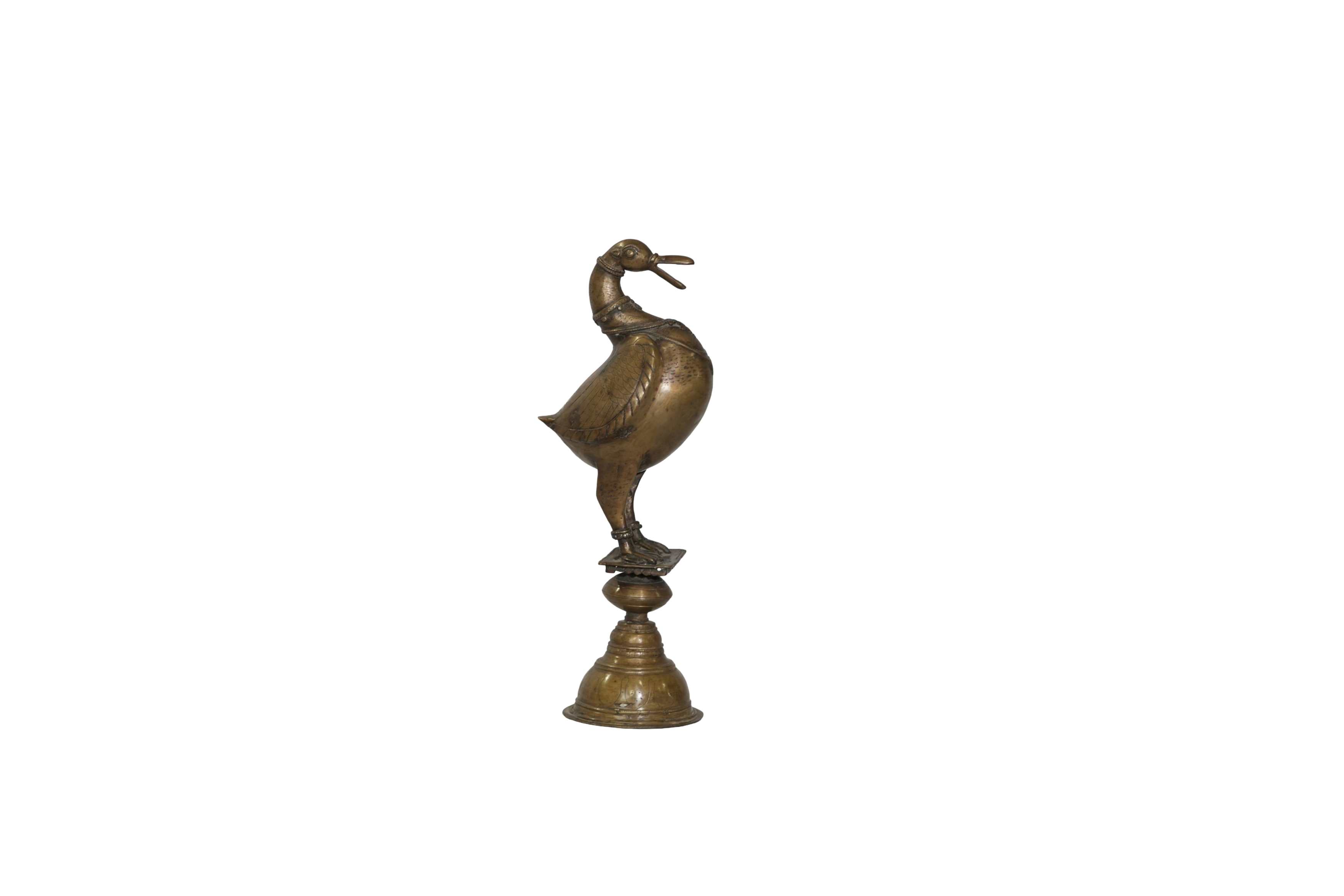 Antique Brass Bird Decorative Finial