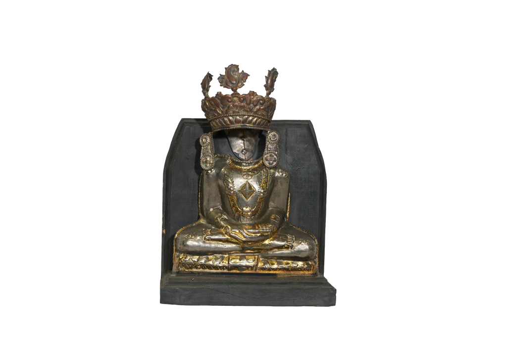 Jain Tirthankara Bronze Shrine Statue