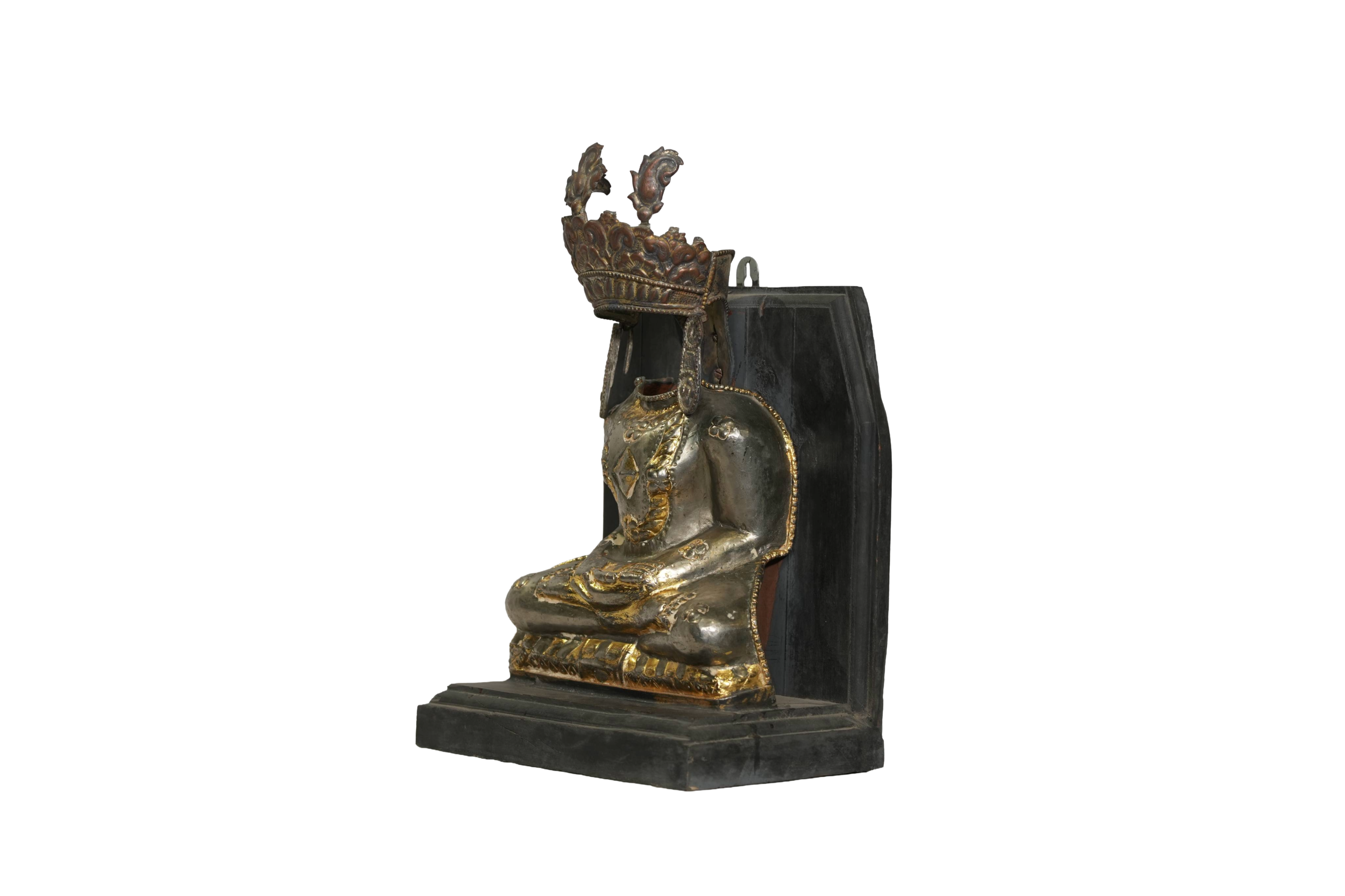 Jain Tirthankara Bronze Shrine Statue