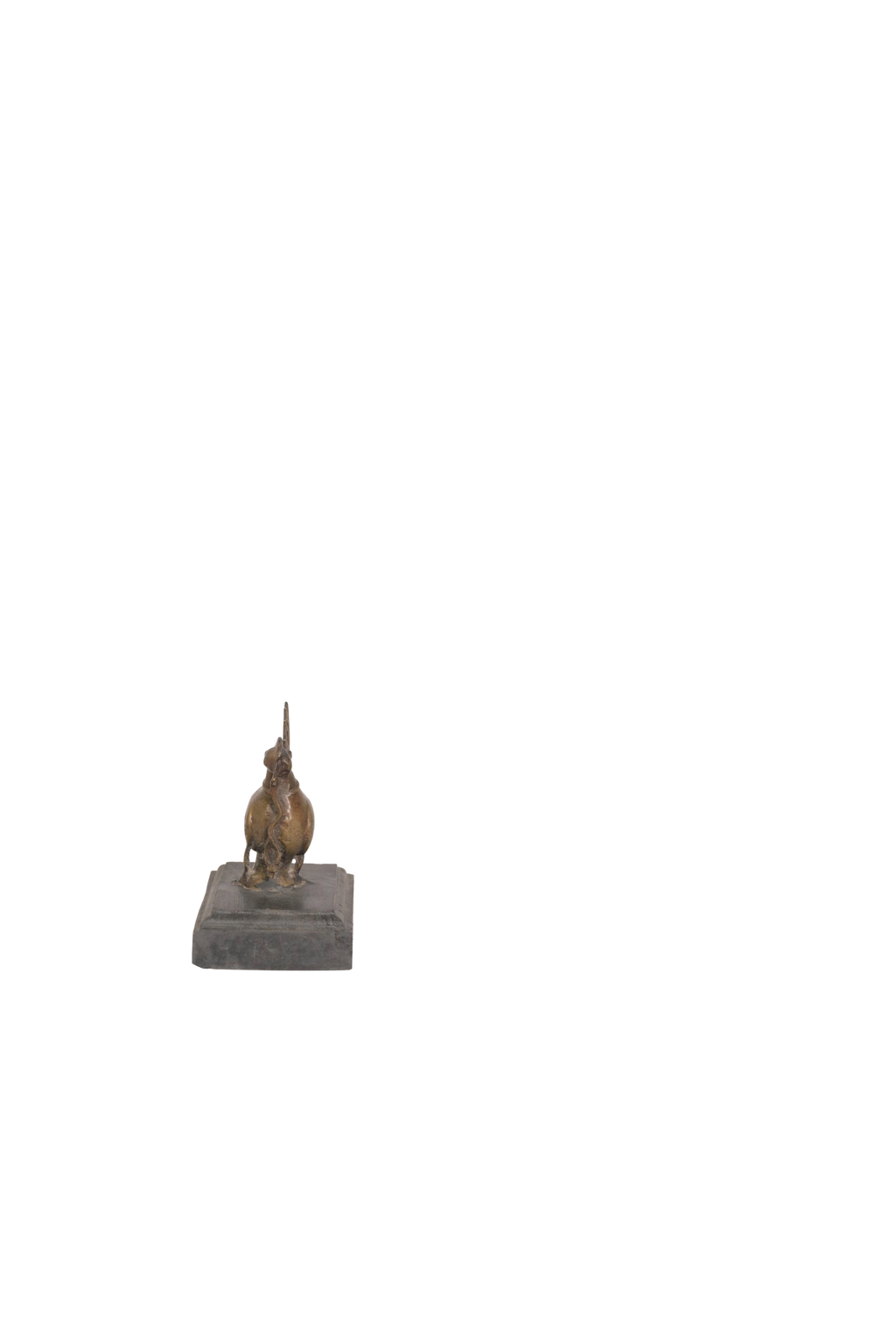 Antique Brass Peacock Lamp