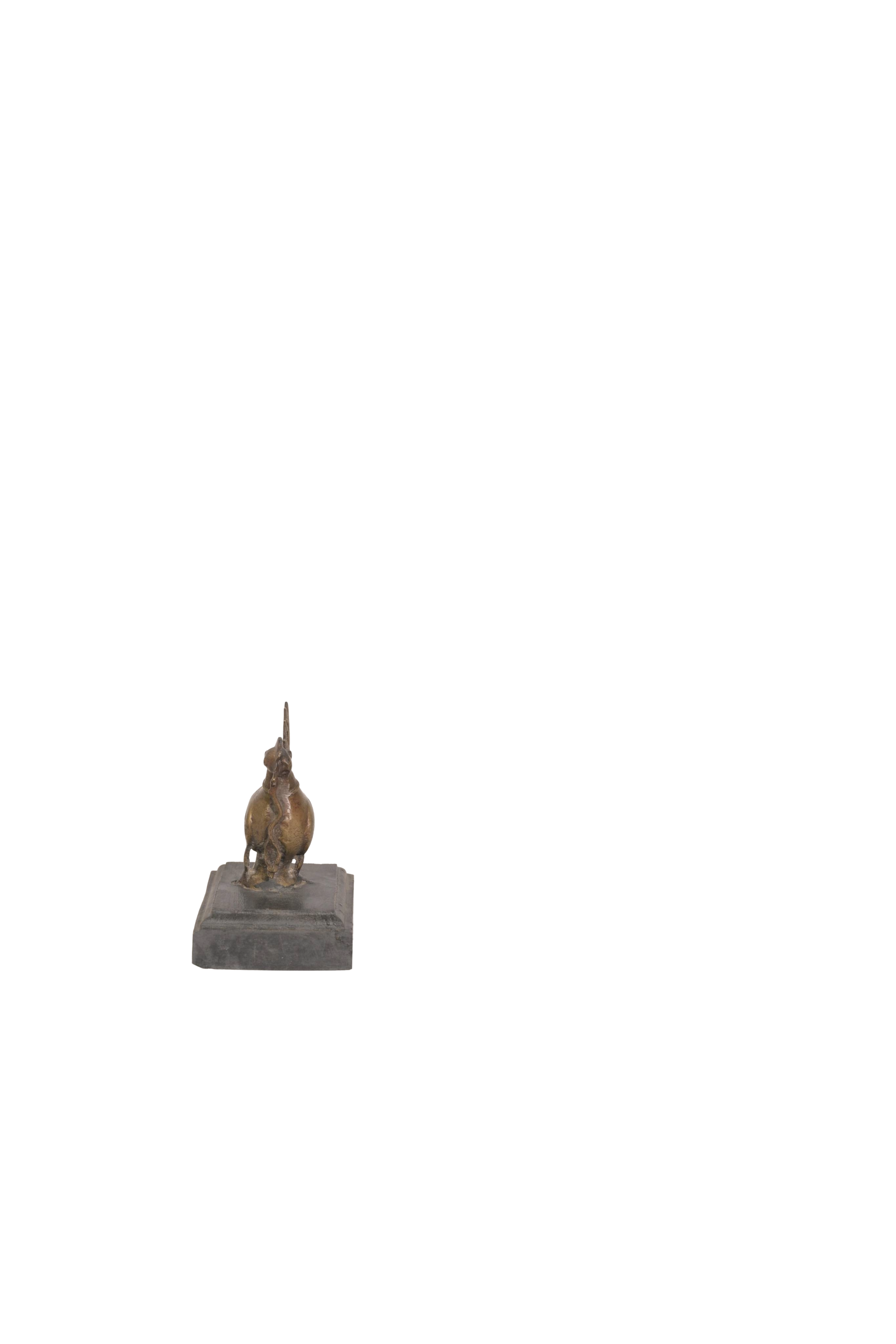 Antique Brass Peacock Lamp