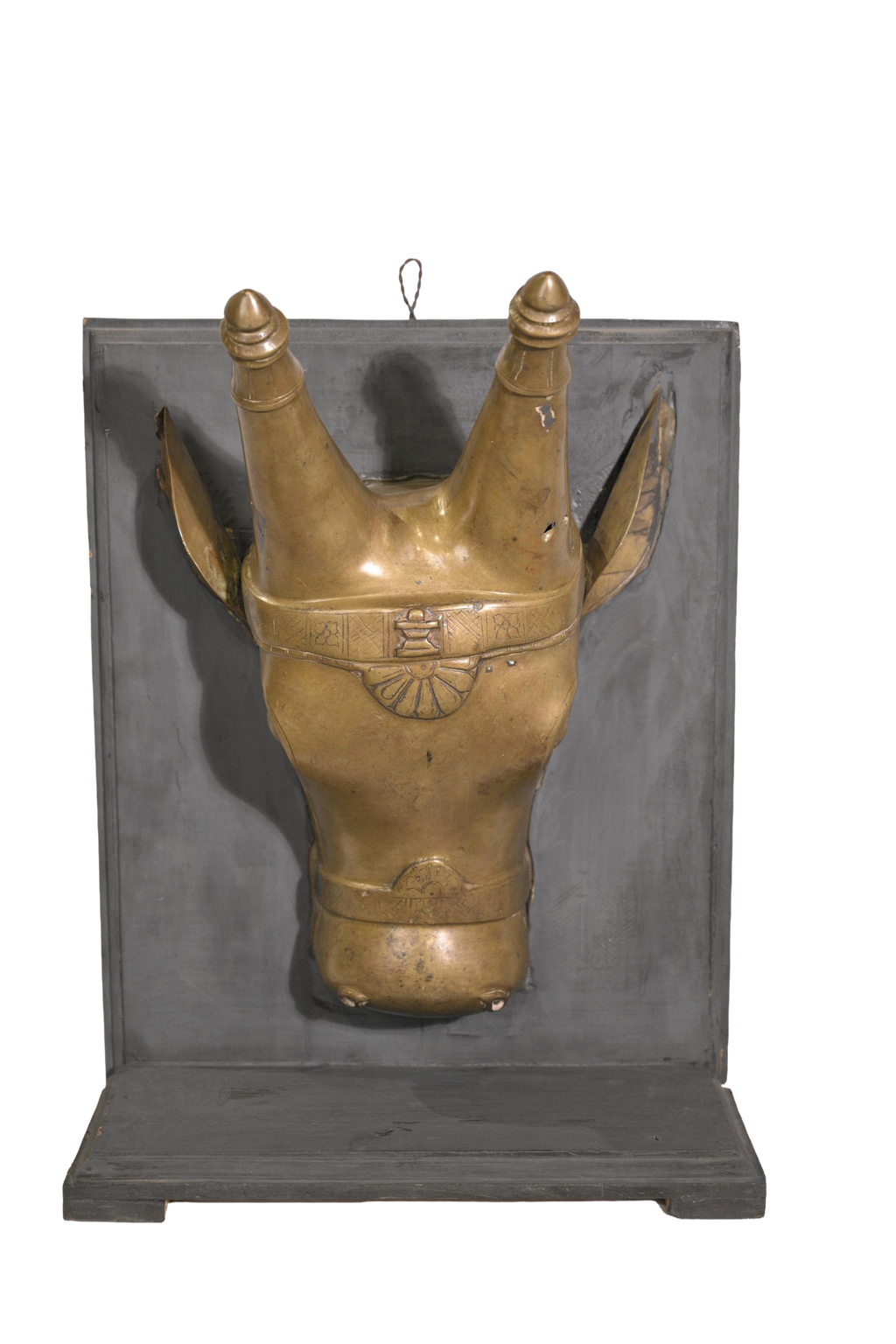Sacred Nandi Bull Head Temple Ornament