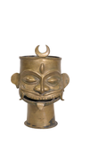 Royal Brass Shiva Mukhalinga Mask