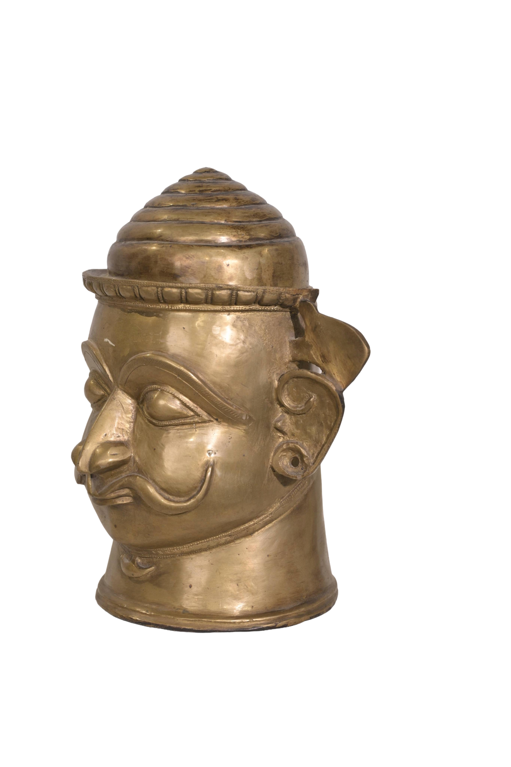 Sacred Shiva Mukha Brass Mask