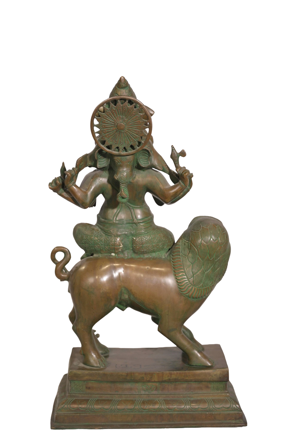 Antique Ganesha Bronze Statue