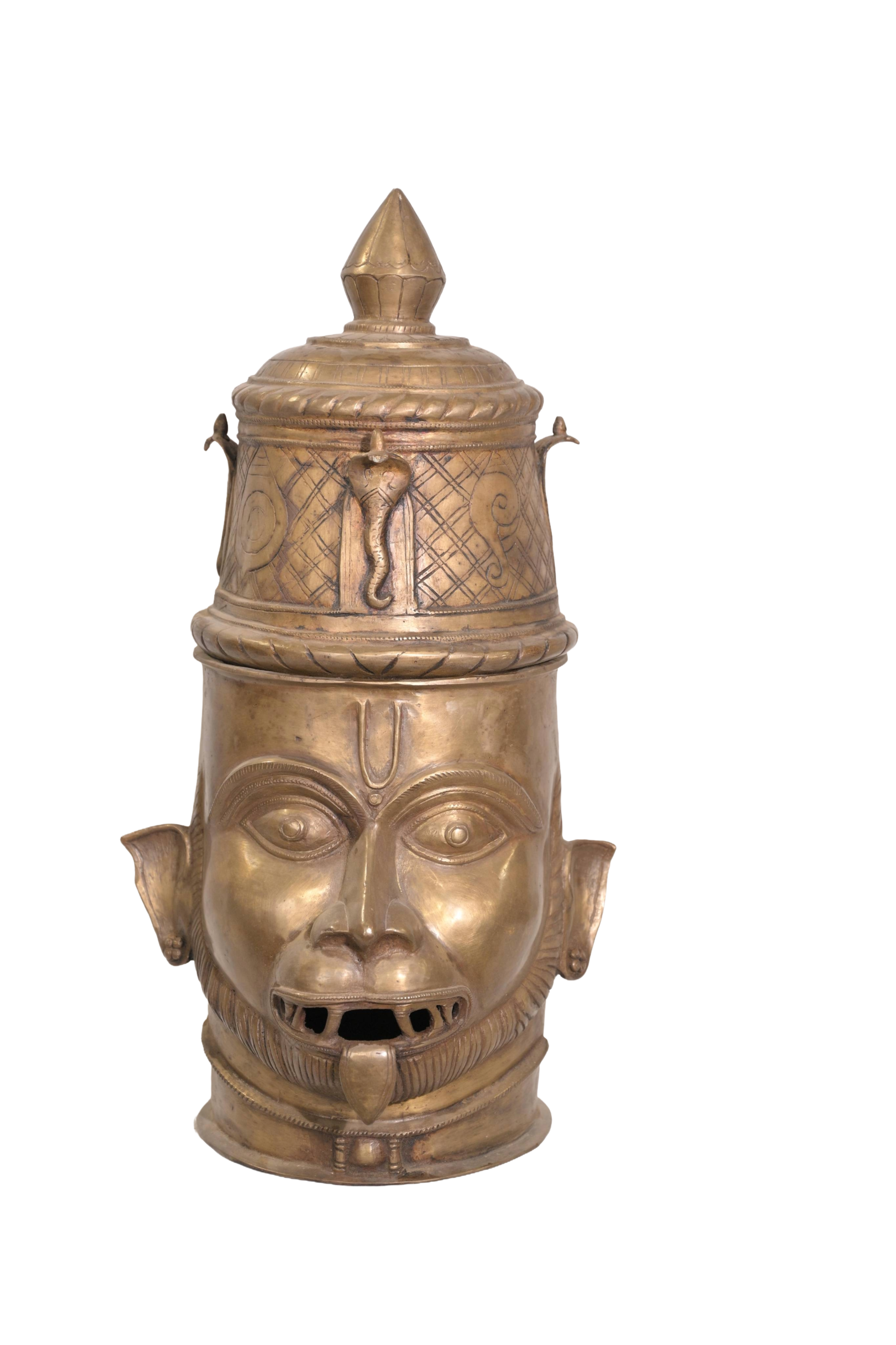 Sacred Shiva Mukhauta Lingam Mask