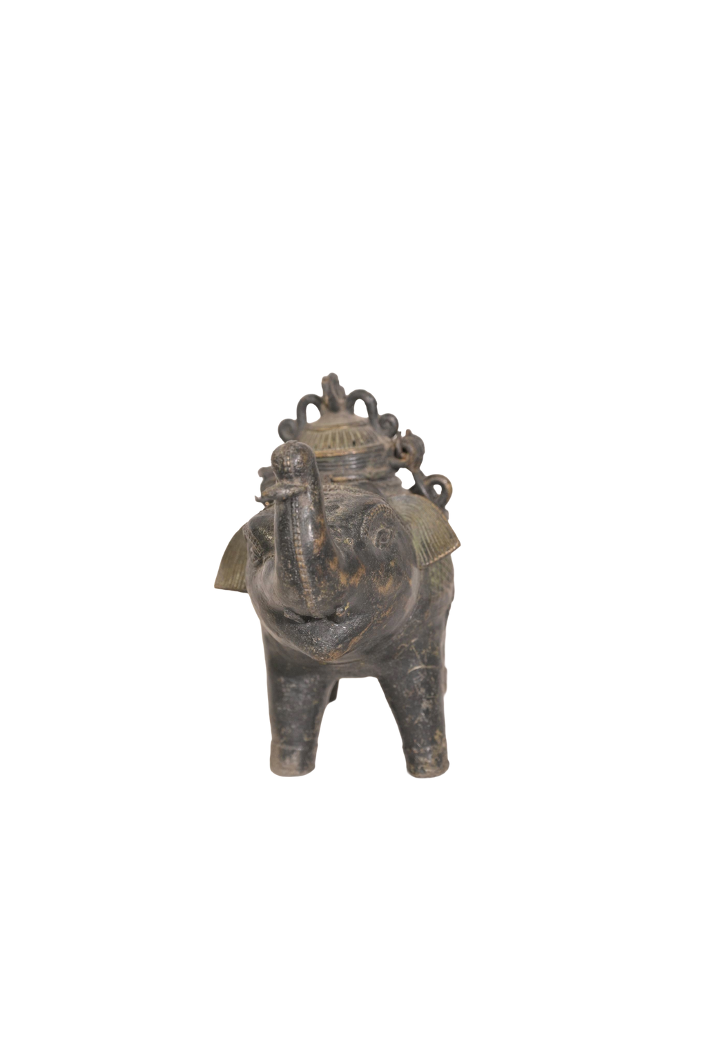 Decorative Elephant Bronze Container