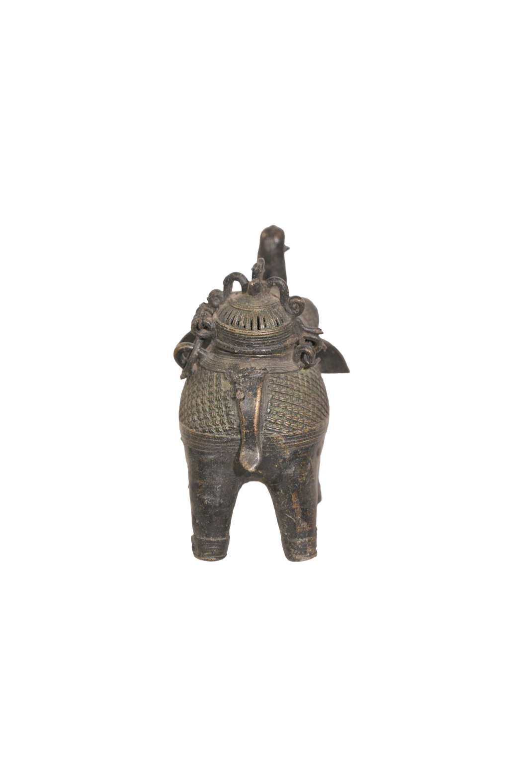 Decorative Elephant Bronze Container