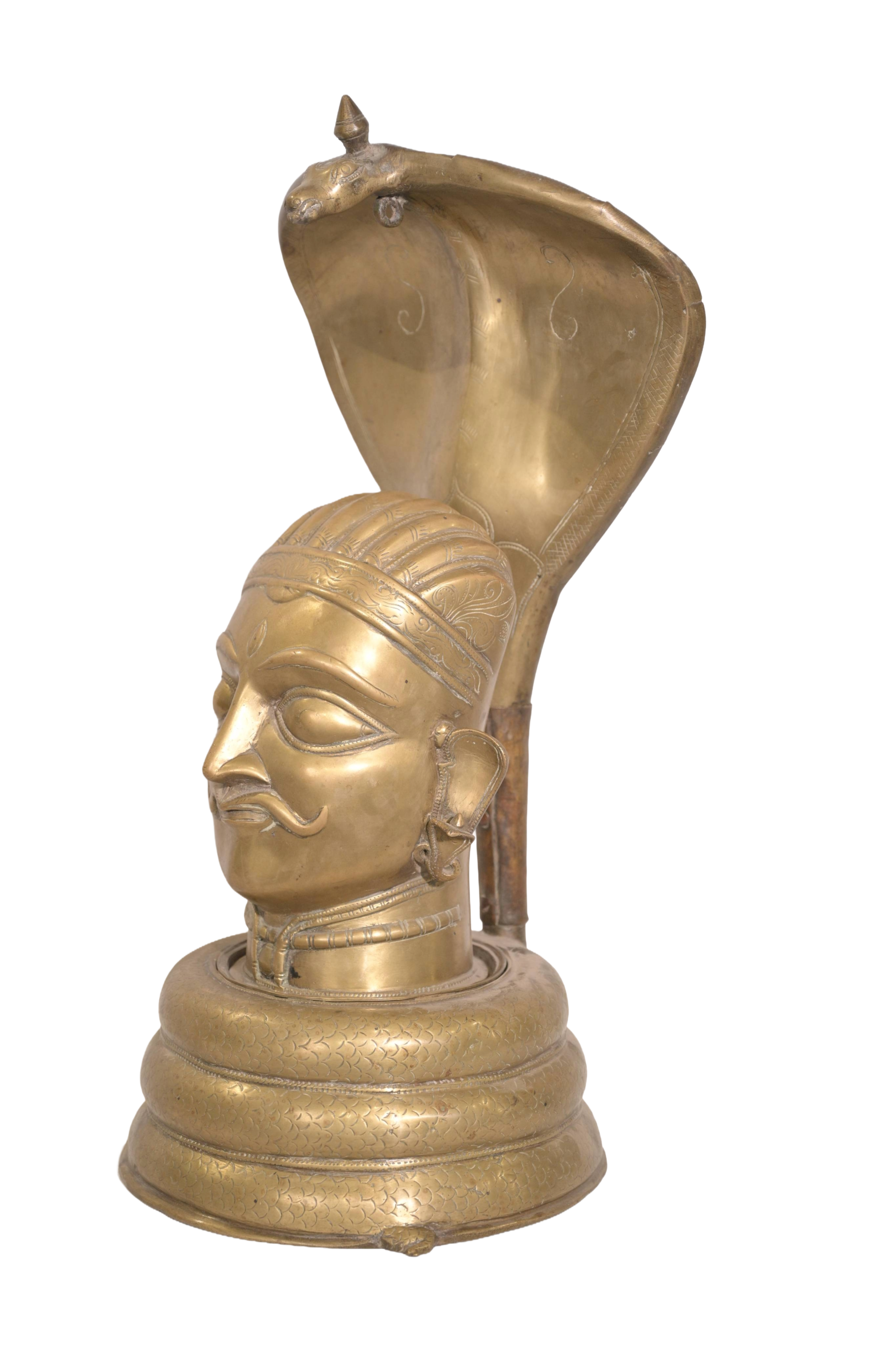 Shiva Mukha with Sheshnaag Canopy