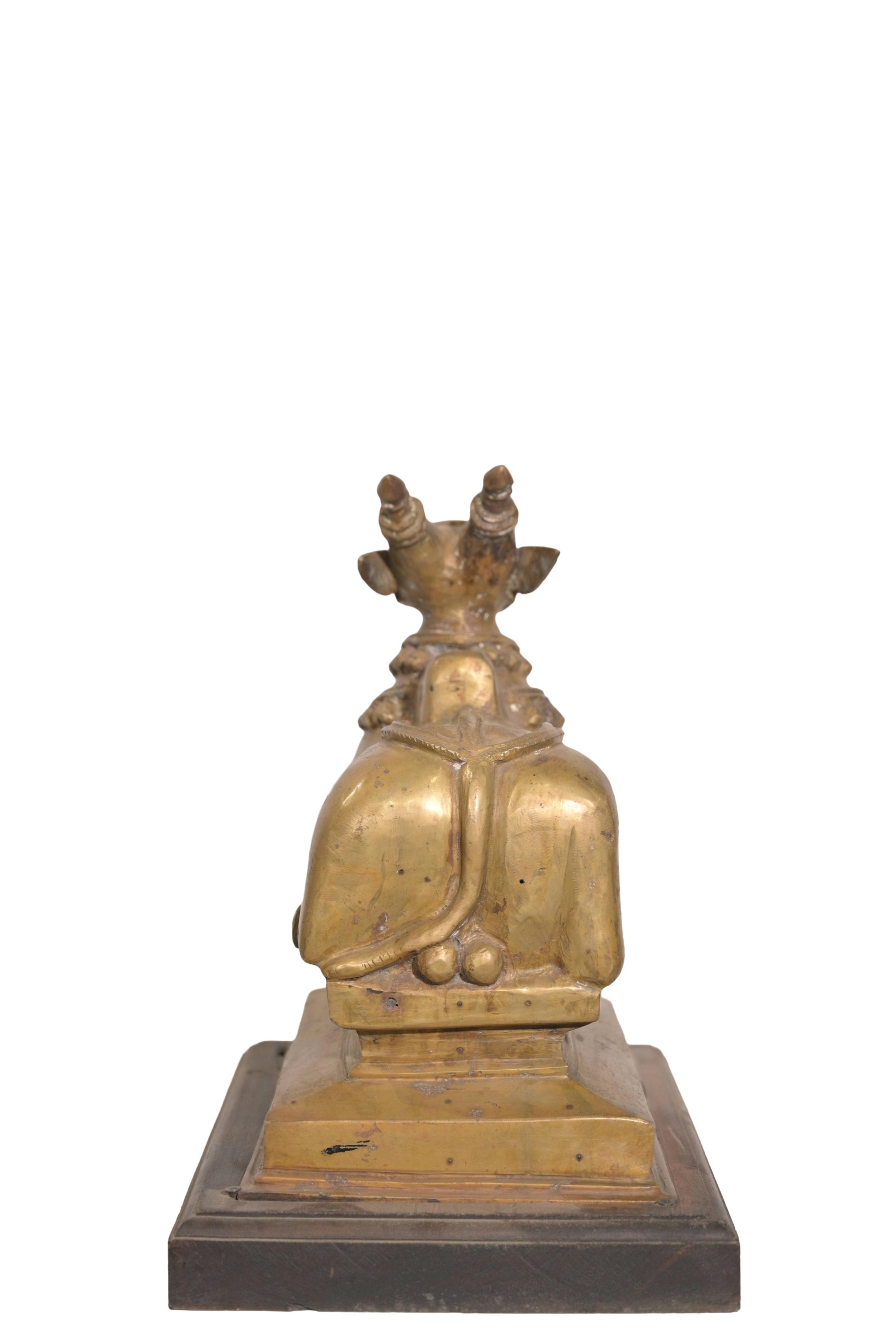Heritage Brass Nandi Sacred Sculpture