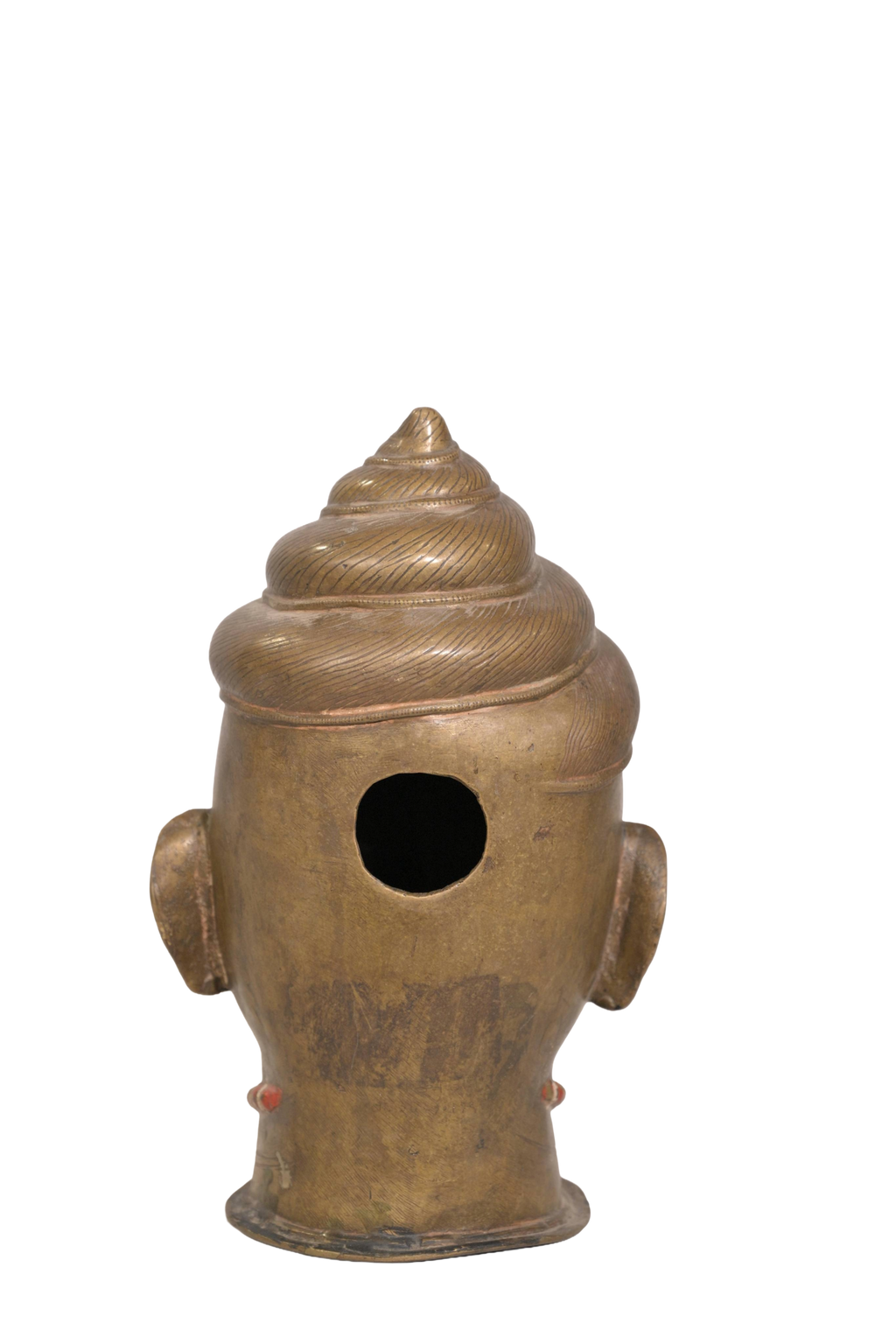 Sacred Shiva Mukha Brass Idol