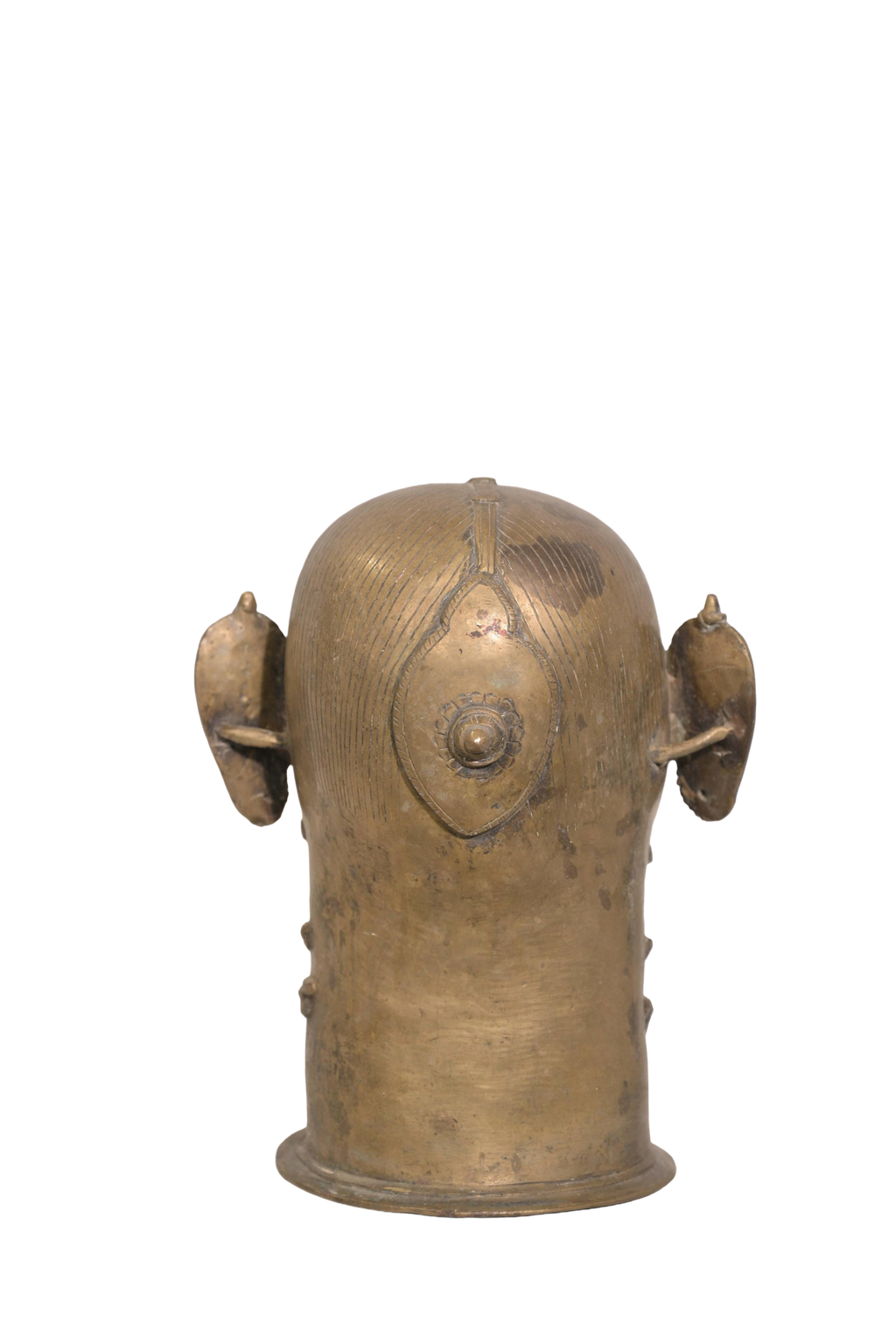 Sacred Gauri Brass Head Sculpture