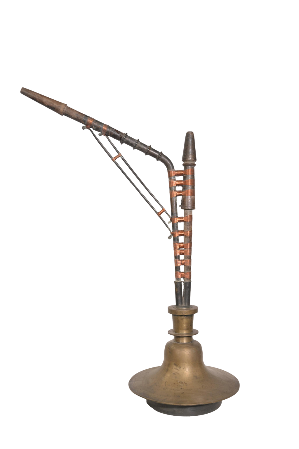 Traditional Brass Wind Instrument Decor