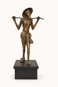 Monumental Tribal Warrior Sculpture