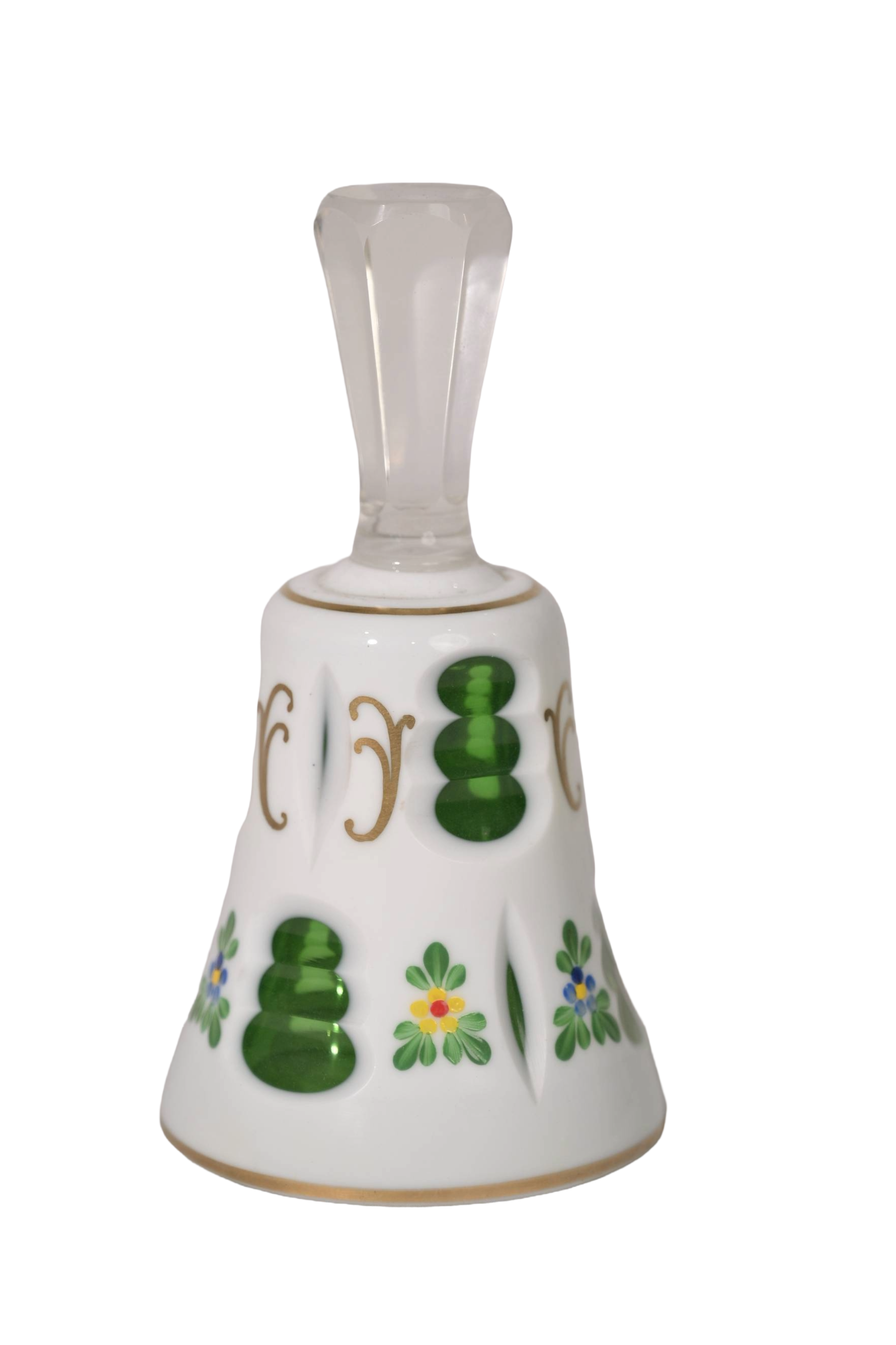 Painted Mini Glass Bell
