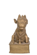 Heritage Brass Nandi Temple Sculpture