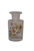 Mini Floral Glass Perfume Bottle