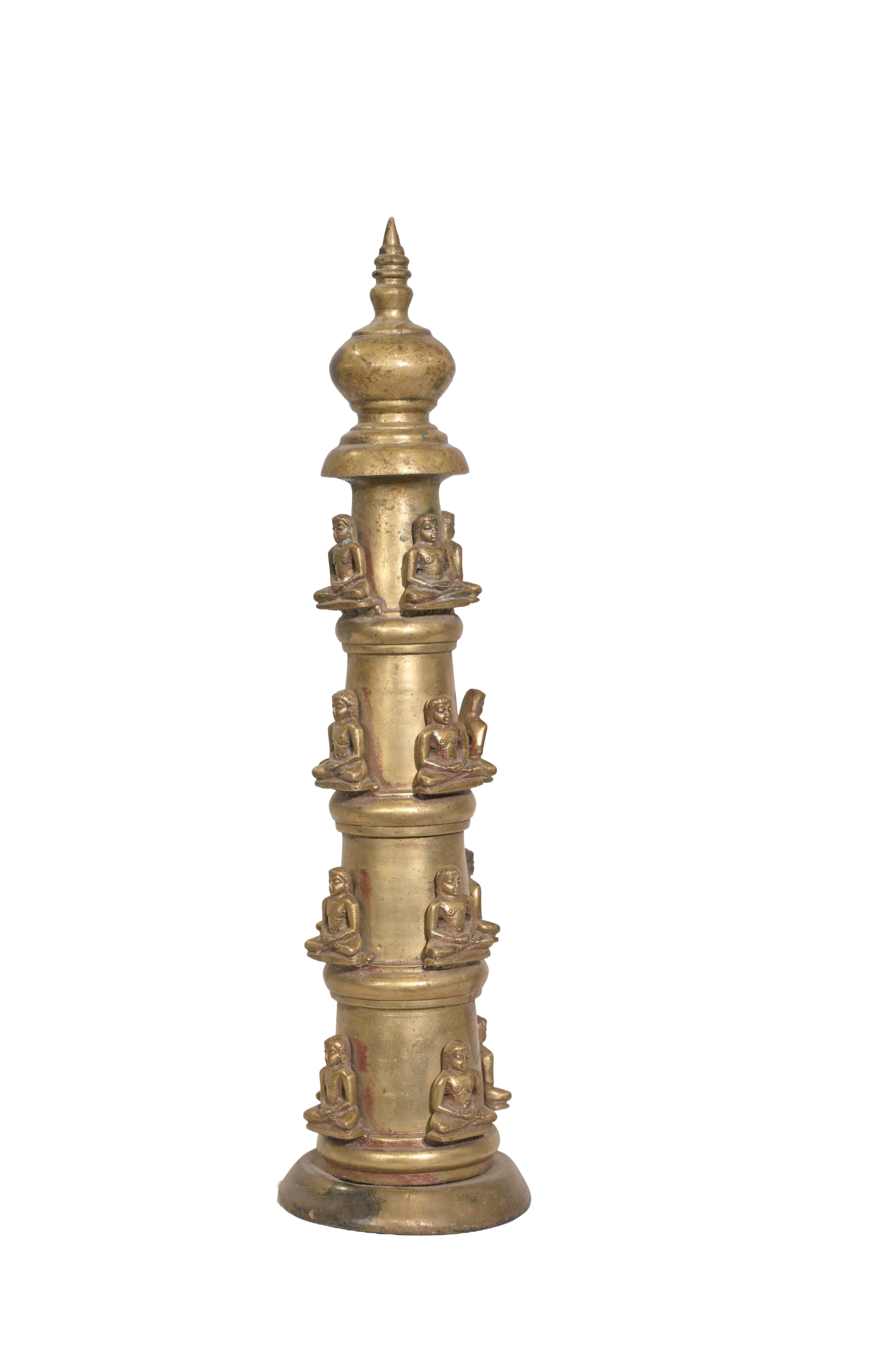 Jain Brass Temple Decorative Pillar