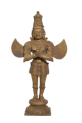 Antique Brass Garuda Divine Statue
