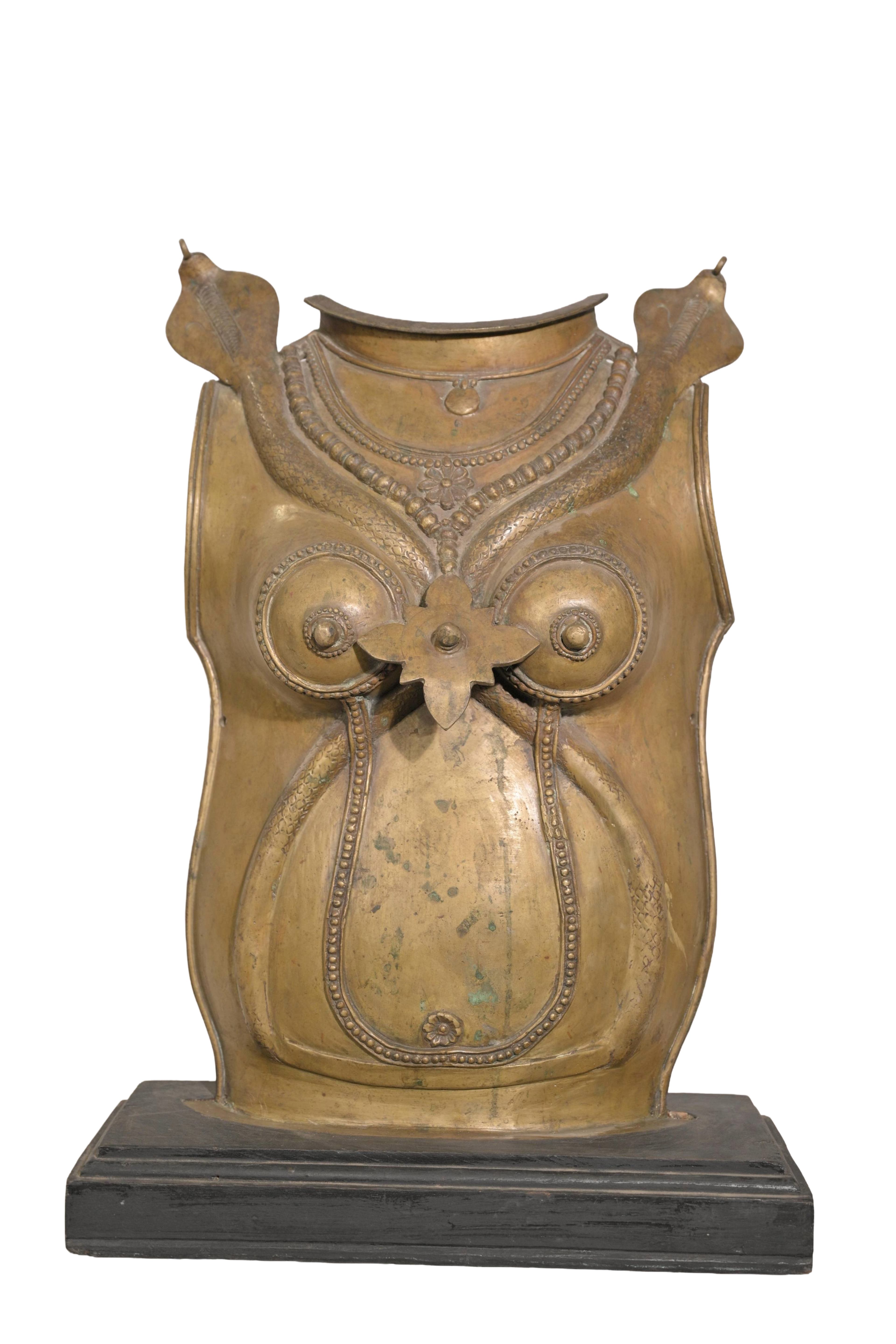 Theyyam Ritual Brass Chest Plate