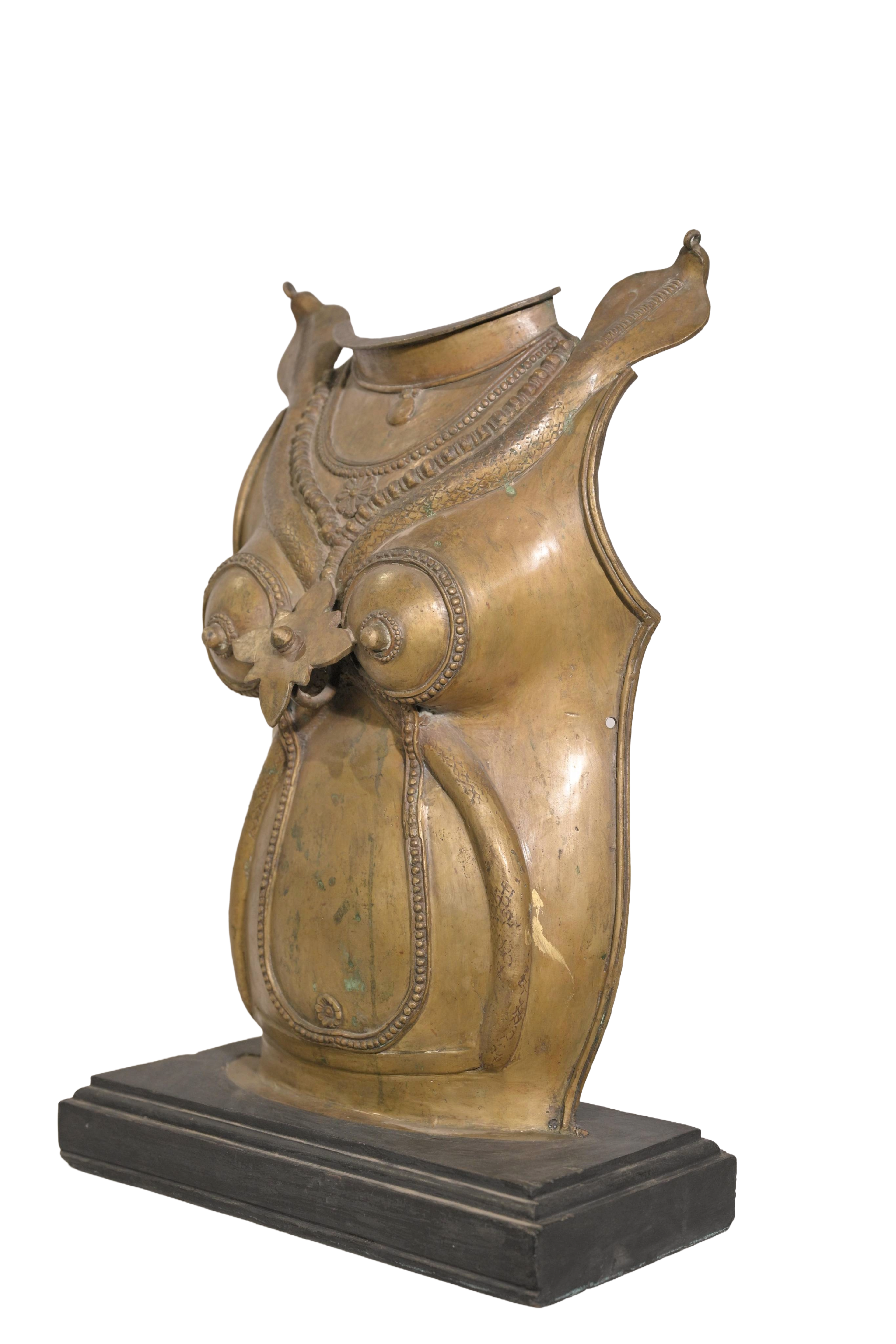 Theyyam Ritual Brass Chest Plate