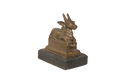 Handcrafted Brass Sacred Nandi Sculpture