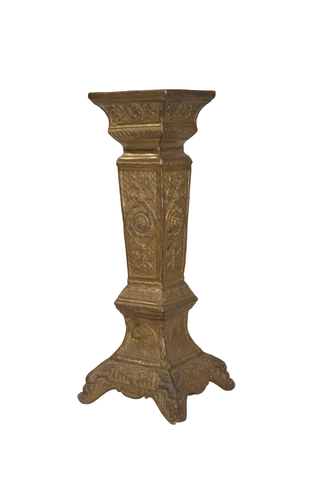 Ornate Antique Pedestal Display Stand